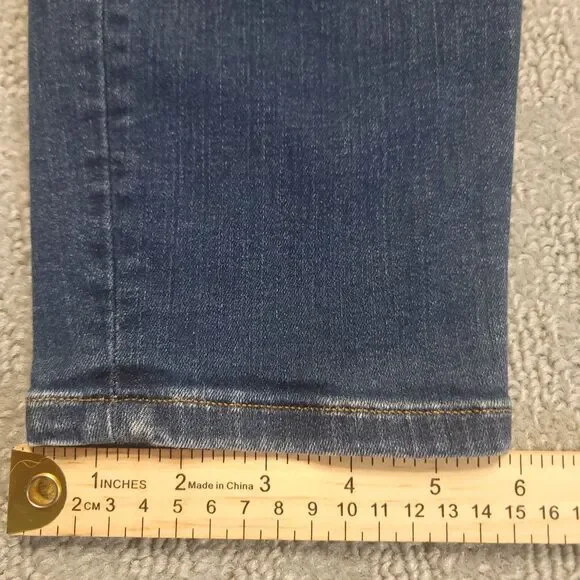 Duluth Trading Womens 14 (34x30) Jeans Stretch Blue Denim - Picture 9 of 10